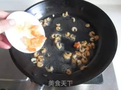 Make Shrimp mustard blue step 4
