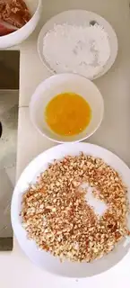 Make Spicy chicken leg burger step 0