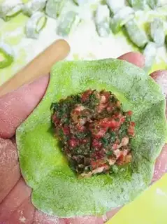 Make Beef dumplings step 23