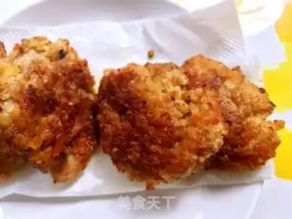 Make Spicy chicken leg burger step 2