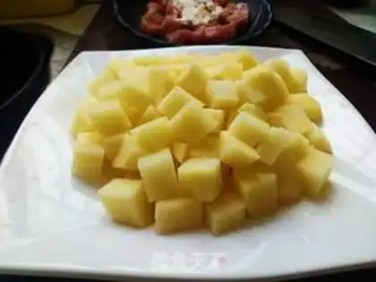 Make Potato curry step 0