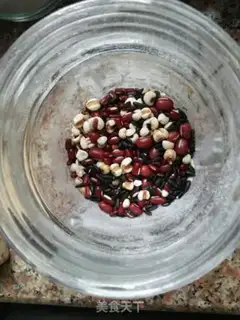 Make Five grains of rice step 1