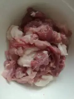 Make Biscuit fried meat step 2