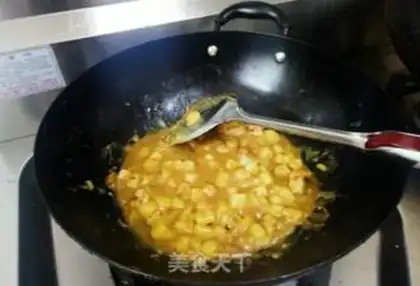 Make Potato curry step 5