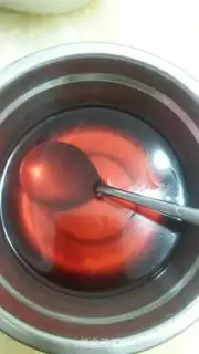 Make The red bean porridge mousse cake step 8