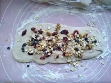 Make A fruit bun step 9