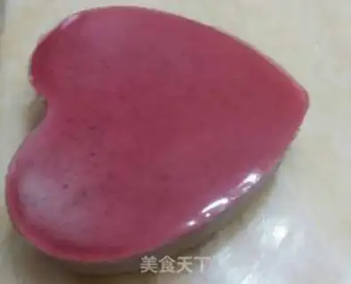 Make The red bean porridge mousse cake step 10