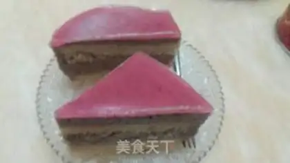 Make The red bean porridge mousse cake step 12