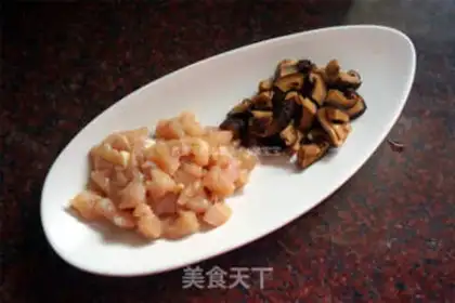 Make Microwave mushroom chicken step 0
