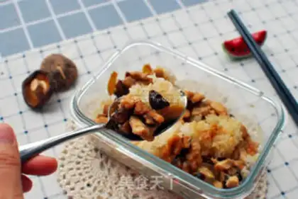 Make Microwave mushroom chicken step 6