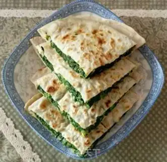 Make Spinach egg box step 14