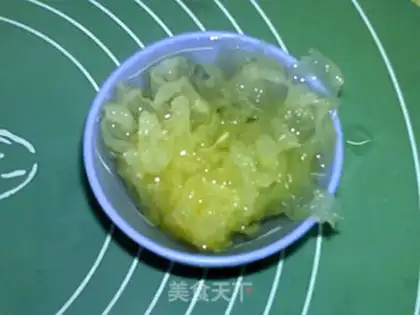 Make Mango silver ear milk step 1