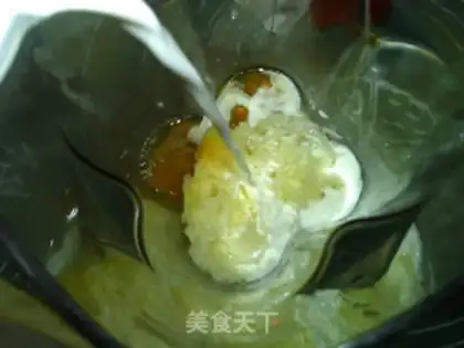 Make Mango silver ear milk step 4