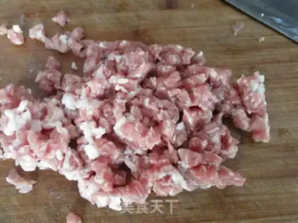 Make The meat and pearls step 1