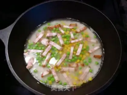 Make Iron pot pork rice step 1