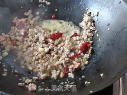 Make The meat and pearls step 8