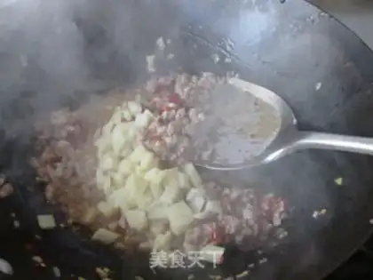 Make The meat and pearls step 9
