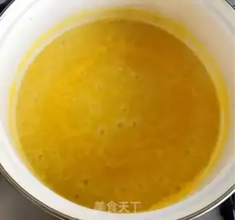 Make Gold soup, rice chowder step 5