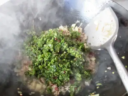 Make The meat and pearls step 10
