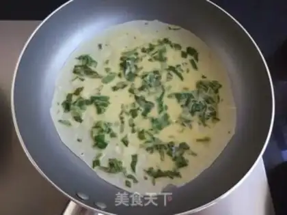 Make Fried egg pancakes step 7