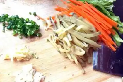 Make Squeeze meat step 1