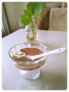 Make Chocolate and tea pudding step 5