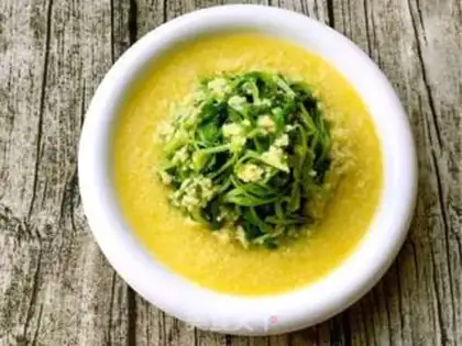 Make Gold soup, rice chowder step 8