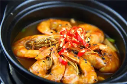 Make Old shrimp man, South American shrimp step 2