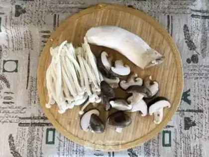 Make Homemade healthy mushrooms step 1