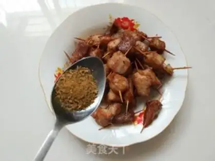 Make Spicy toothpick step 7