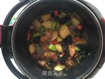 Make The yellow chicken home version step 7