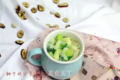 Make Winter high soup and vegetable noodles step 5