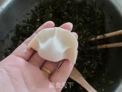 Make The meat dumplings step 7