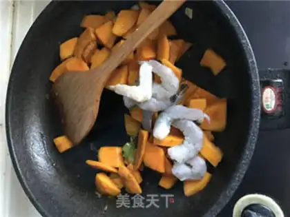 Make Shrimp-burned goldmelon step 7