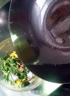 Make Blondie egg dumplings step 10