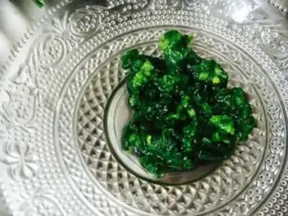 Make Carrot greens step 3