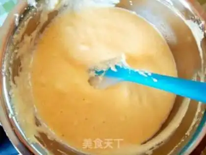 Make Egg cookie step 3