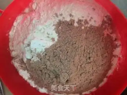 Make High-food buns step 1
