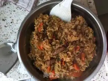 Make Lamb rice step 5