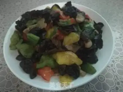 Make The peppers, the wood step 2