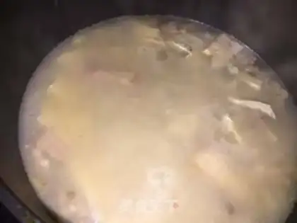Make The tofu of the bourbon step 3