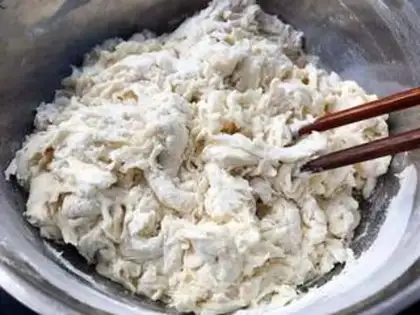 Make Flower buns step 2