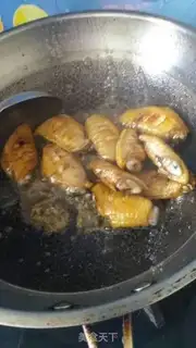 Make Sweet chicken wings step 8