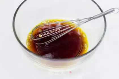 Make Caramel chili cake step 2