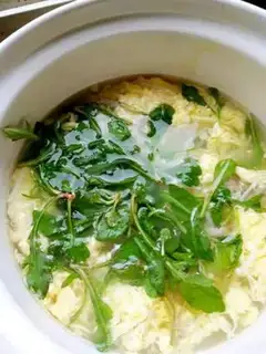 Make Maran head, egg curd soup step 9