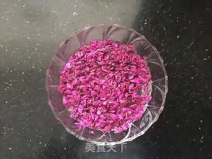 Make A purple bouquet step 1