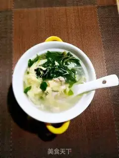 Make Maran head, egg curd soup step 11