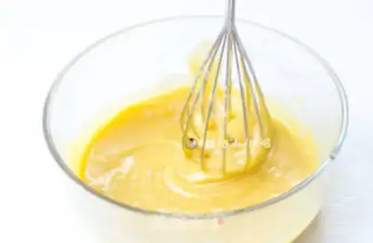 Make Caramel chili cake step 5