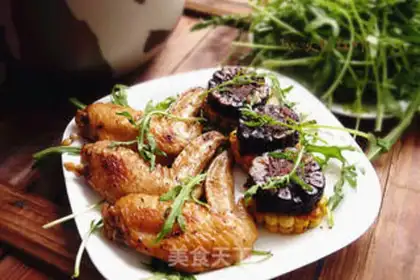 Make Black pepper corn fried chicken wings step 7