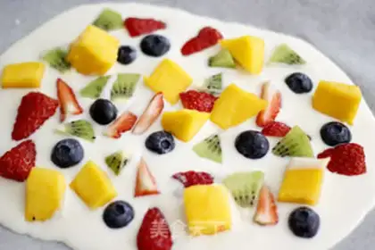 Make Sour cream ice cream step 15